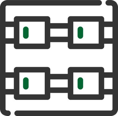 sunucu simgesi çizimi