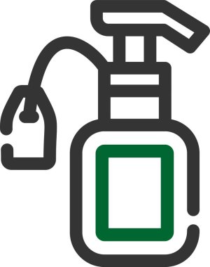 Sprey dağıtıcı ikonu. vektör illüstrasyonu