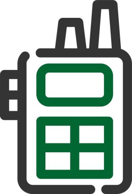 pil şarj simgesi ana hat biçiminde