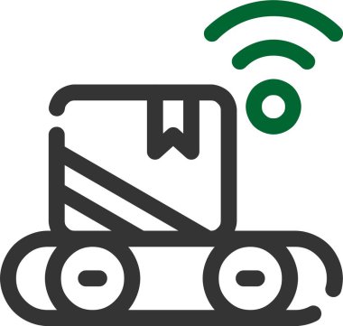 kablosuz araba dağıtım simgesi