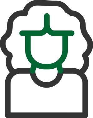 Bir şapka simgesinin vektör illüstrasyonu