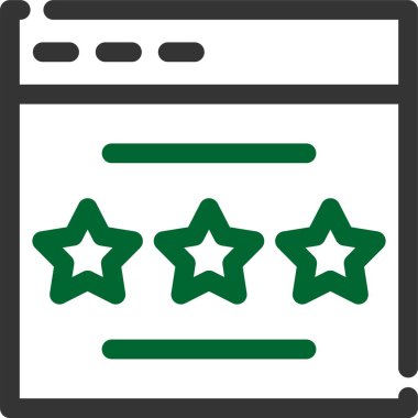 derecelendirme vektörü simgesi