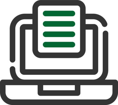 Kitap. Web simgesi basit illüstrasyon