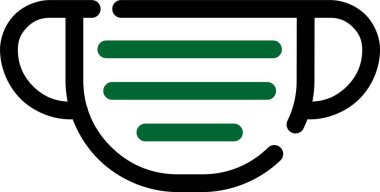 Kap ikonu vektör illüstrasyonu