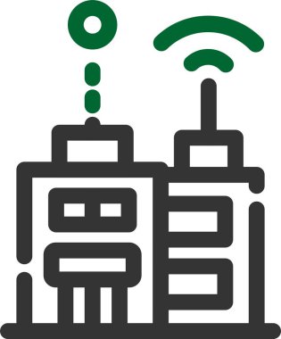 Moda biçimi izole edilmiş arkaplanda wifi simgesi