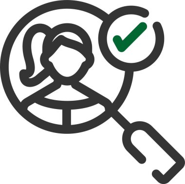 Ara. Web simgesi basit illüstrasyon