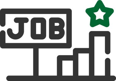 Kariyer işi. İş. Web simgesi