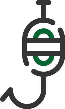 Modern simgenin vektör illüstrasyonu