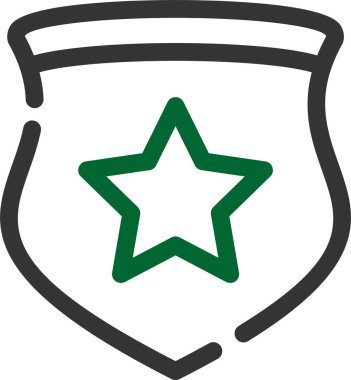 Yıldız. Web simgesi basit illüstrasyon