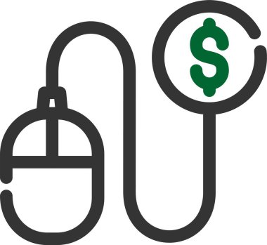 çanta para dolar simgesi