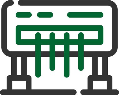 bilgisayar kodu web simgesi basit tasarım