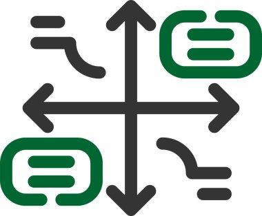 Oklar. Web simgesi basit bir illüstrasyon. vektör illüstrasyonu