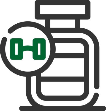 Benzin deposu ikonu. Web için gaz tankı vektör simgelerinin özet çizimi