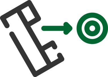 ok simgesi ile yön oku