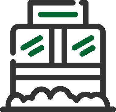 Gıda simgesinin vektör illüstrasyonu