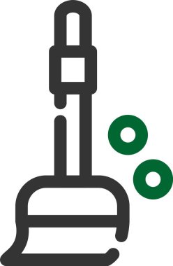 Bir fırçanın vektör illüstrasyonu