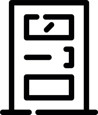 dosya dizin simgesi. özet çizimi