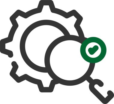 vektör dişli ağ illüstrasyonu