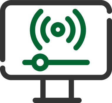 wifi simgesi vektör illüstrasyonu