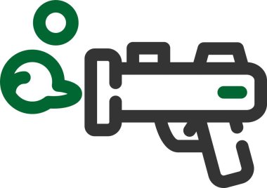 Benzin pompası simgesi, basit taslak biçimi