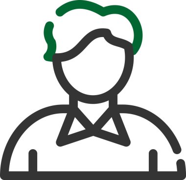 kullanıcı avatar simgesi, vektör illüstrasyonu