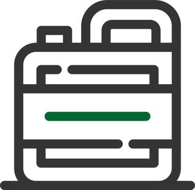 Kitap. Web simgesi basit illüstrasyon