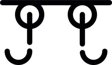 At. Web simgesi basit illüstrasyon