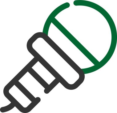 ampul vektör illüstrasyonu