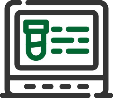 İnternetten alışveriş. Web simgesi basit illüstrasyon