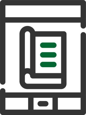 dosya simgesi, vektör illüstrasyonu