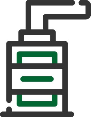 Petrol varil simge vektör çizim