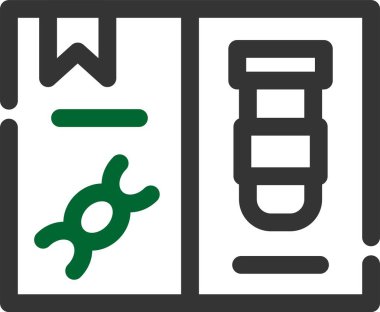 Yeşil ve beyaz arkaplanın vektör çizimi