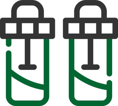 Modern b 'nin vektör illüstrasyonu torba ikonu tasarımı