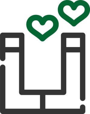 Aşk konsepti. Basit tasarım