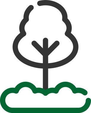 ağaçlar ve ağaç simgesi