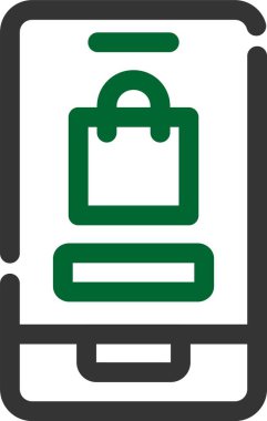 Cüzdan vektör ikonlu kredi kartı. biçim iki renkli düz yuvarlak sembol, eko yeşil renkler, yuvarlak açılar, beyaz arkaplan.