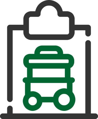 bus simgesi vektör illüstrasyonu