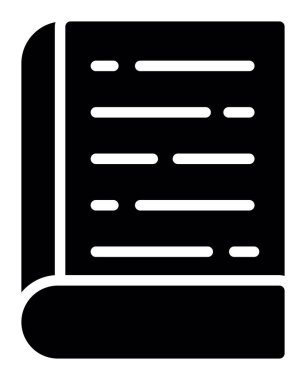 kağıt belge simgesi, özet biçimi