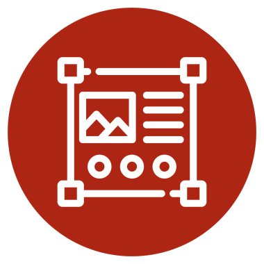 seo modern simgesinin vektör illüstrasyonu