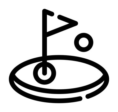 uydu anten hattı vektör simgesi