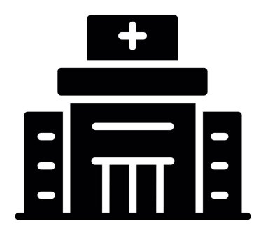 tıbbi bakım vektör simgesi