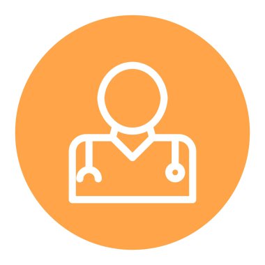 Doktor simge vektör çizim