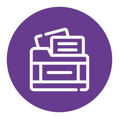 ofis belgeleri simgesi, basit biçim