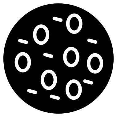 yiyecek ikonu vektör illüstrasyonu