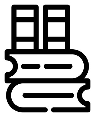 Kalem. Web simgesi basit illüstrasyon