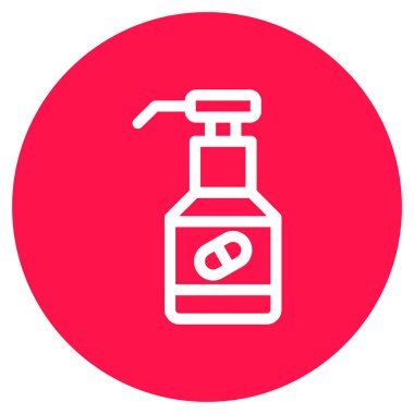 Sprey kutusu. Web simgesi basit tasarım