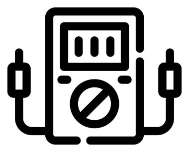 elektronik aygıt simgesi, vektör illüstrasyonu