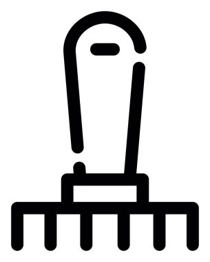 Daha temiz bir ikon. Beyaz arkaplanda izole edilmiş web tasarımı için özet süpürge vektör simgesi