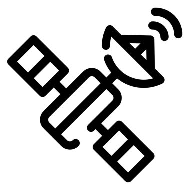 uydu anten simgesi, özet biçimi