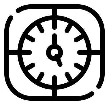 Alarm saati. Basit tasarım